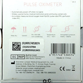 Jumper JPD-500G (OLED) Fingertip Pulse Oximeter